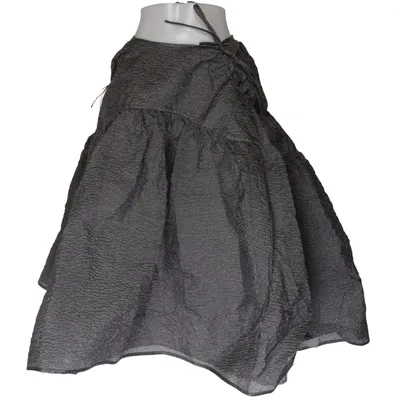Skirt (Gray) from Cecilie Bahnsen Cupro, Polyamide, Polyester