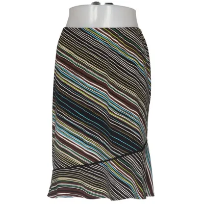 Jupe (Noir, Multicolore) de Notations Polyester