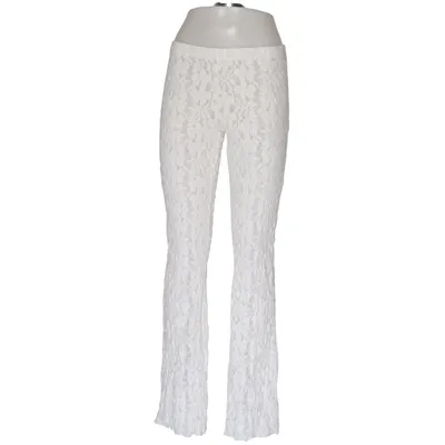 Pantalon (Blanc) de Gina Tricot Élasthane, Polyester