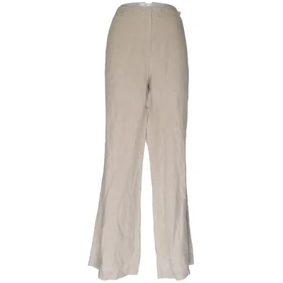 Pants (Beige) from KappAhl Linen