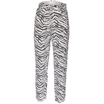 Jeans (Black, White) from Mango Cotton