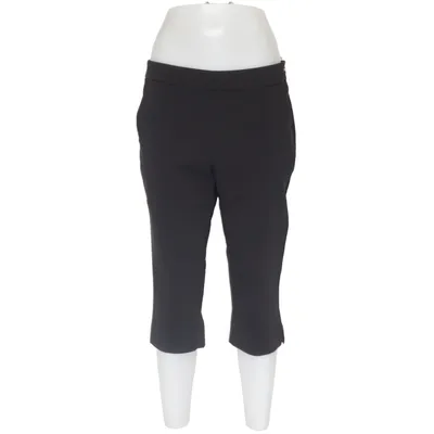 Pantacourt (Noir) de KappAhl Coton, Élasthane, Polyester