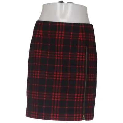 Jupe (Rouge, Noir) de Park Lane Polyester, Laine
