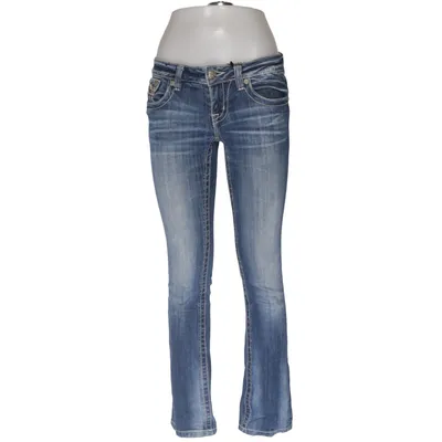 Jeans (Blå) fra Miss Me Bomuld, Elastan
