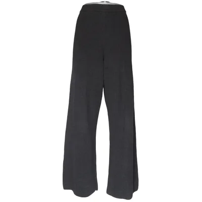 Palazzo broek (Grijs) van Uniqlo Katoen, Gerecycled polyester, Viscose