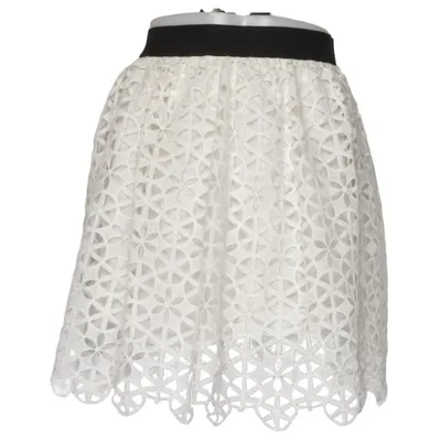 Jupe (Blanc) de Mademoiselle R Coton, Polyester