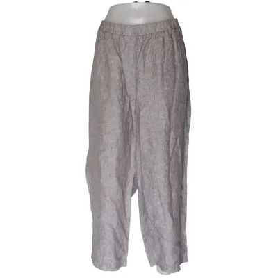 Pants (Gray) from Ulla Popken Linen