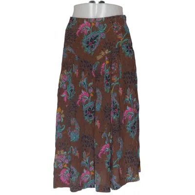 Maxi skirt (Brown, Multicolored) from Prêt à Porter Viscose