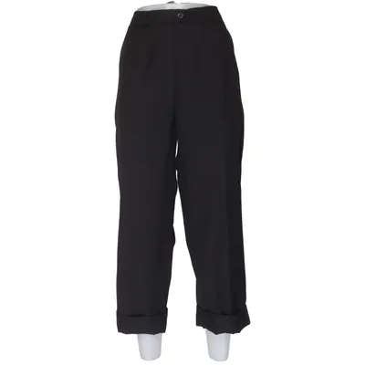 Jakkesætsbukser (Sort) fra Lena Elastan, Polyester, Uld