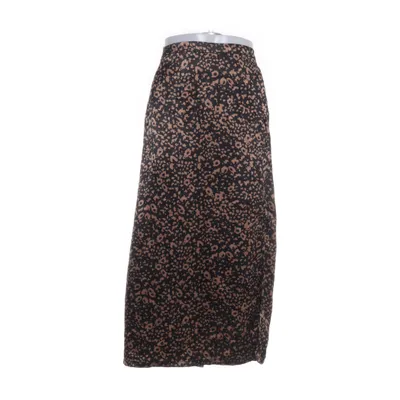 Maxi rok (Zwart, Bruin) van Costes Polyester
