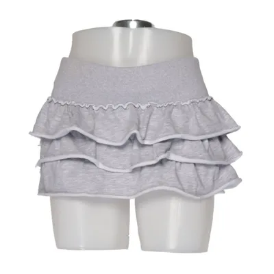 Skirt (Gray) from Edikted Cotton, Elastane