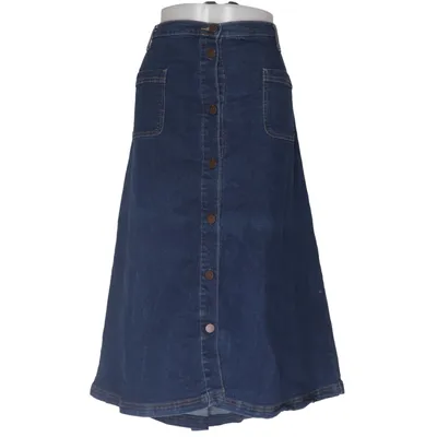 Denim skirt (Blue) from Castaluna Cotton, Elastane