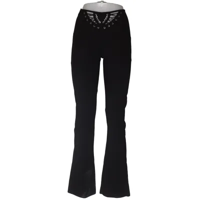 Broek (Zwart) van The Kript Elastaan, Polyester, Viscose