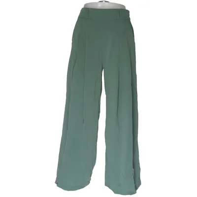 Pantalon patte d'éléphant (Vert) de ZOLA