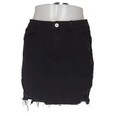 Jupe en jean (Noir) de Blue Rags Coton, Élasthane, Polyester
