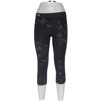 Sportleggings (Zwart) van Kari Traa Elastaan, Polyamide