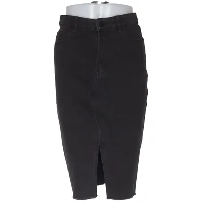 Jeanskjol (Grå) från Mango Denim Ekologisk bomull