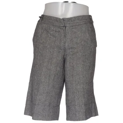 Shorts (Gray) from Miss Selfridge Acrylic, Cotton, Polyamide, Polyester, Viscose, Wool