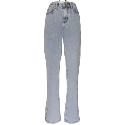 Jeans (Blå) från Momokrom Bomull, Polyester
