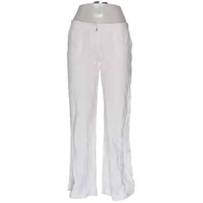 Pants (White) from Wear It Linen, Viscose