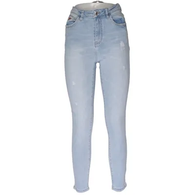 Spijkerbroek (Blauw) van Queen Hearts Katoen, Elastaan, Polyester