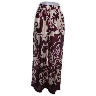 Palazzo pants (Beige, Purple) from Vicolo