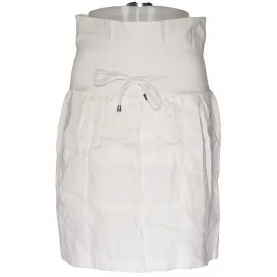 Nederdel (Hvid) fra Fox's Bomuld, Elastan, Linned, Viscose