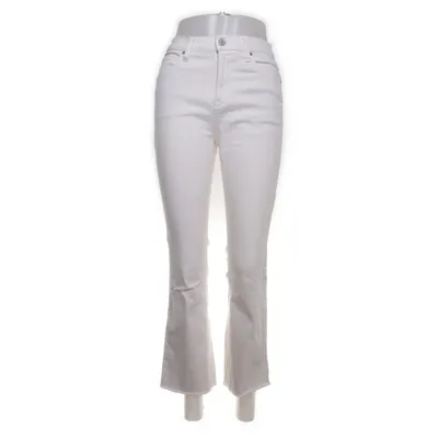 Spijkerbroek (Wit) van Uniqlo Jeans Katoen, Elastaan, Polyester