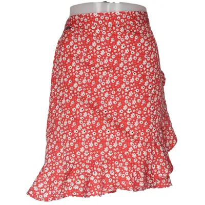 Slå om-nederdel (Rød, Hvid) fra Seaside Polyester