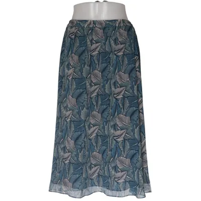 Jupe (Bleu, Noir, Blanc, Multicolore) de Atelier Creation Polyester, Soie