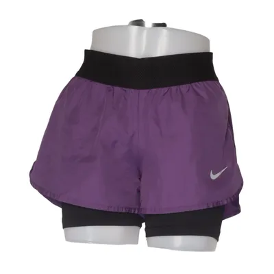 Trainingsshorts (Lila, Zwart) van Nike Polyester