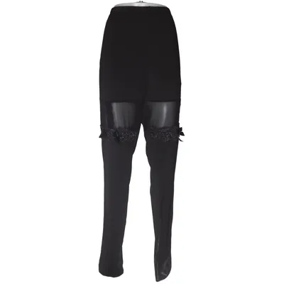 Leggings (Svart) från Shein Curve Elastan, Polyester