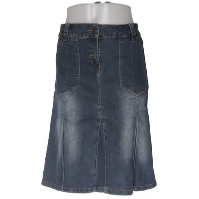 Denim skirt (Blue) from Ariston Cotton, Elastane, Polyester
