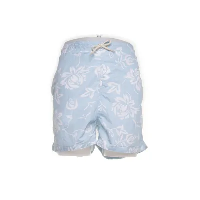 Swim shorts (Blue, White) from These Glory Days Polyester