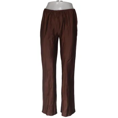 Pantalon patte d'éléphant (Marron) de Reformation Acétate, Polyester