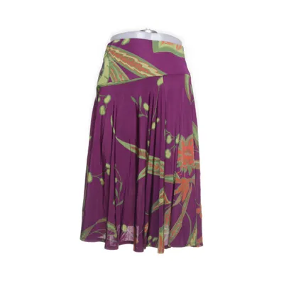 Nederdel (Lilla, Flerfarvet) fra MaxMara Nylon, Elastan