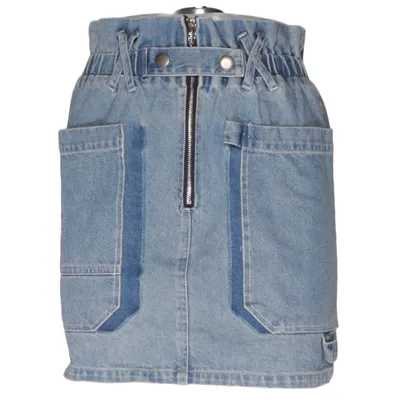 Jupe en jean (Bleu) de Sea New York Coton