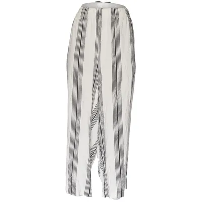 Pants (White, Black) from H&M Viscose