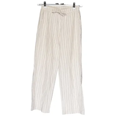 Pants (Beige) from Mono Cotton, Linen