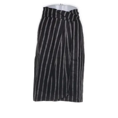 Omlottkjol (Svart, Grå) från Far Hills Acetat, Linne