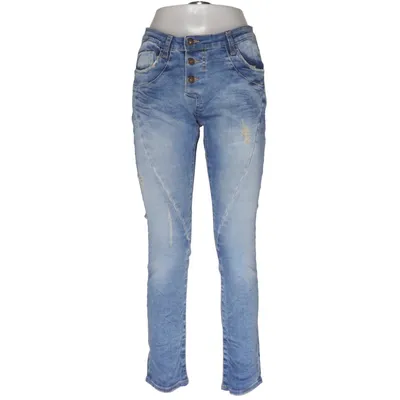 Jeans (Blå) från Please Bomull, Elastan