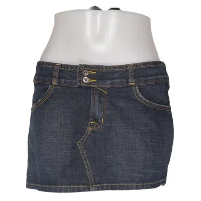 Jeanskjol (Blå) från Von Dutch Bomull, Elastan, Polyester