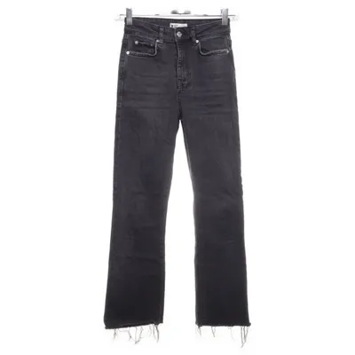 Spijkerbroek (Zwart) van Perfect Jeans Gina Tricot Katoen, Elastaan