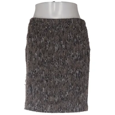 Jupe (Gris, Noir, Blanc) de Annamoda Piu Polyester, Laine