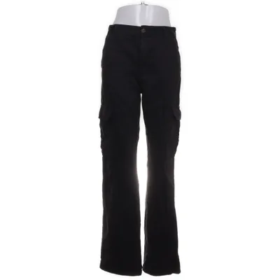 Cargo broek (Zwart) van STR Katoen