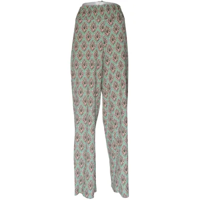 Palazzo pants (Green, Multicolored) from Cotton Club Elastane, Recycled polyester