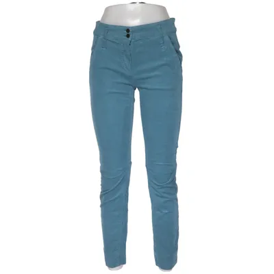 Corduroy broek (Blauw) van Schumacher Katoen