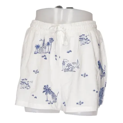 Korte broek (Wit, Blauw) van Zara Polyamide, Viscose