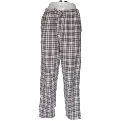 Pyjamasbyxor (Grå, Vit, Brun) från Miss H. Bomull