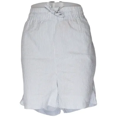 Short (Bleu, Blanc) de Gina Coton, Polyester